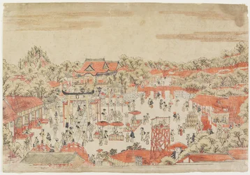 (Scene i en helligdomsgrund), ca. 1764-1782